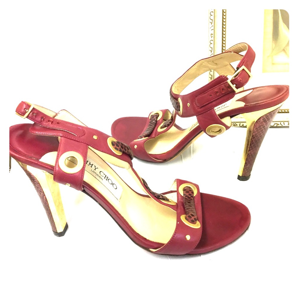 Jimmy Choo—Strappy Heels